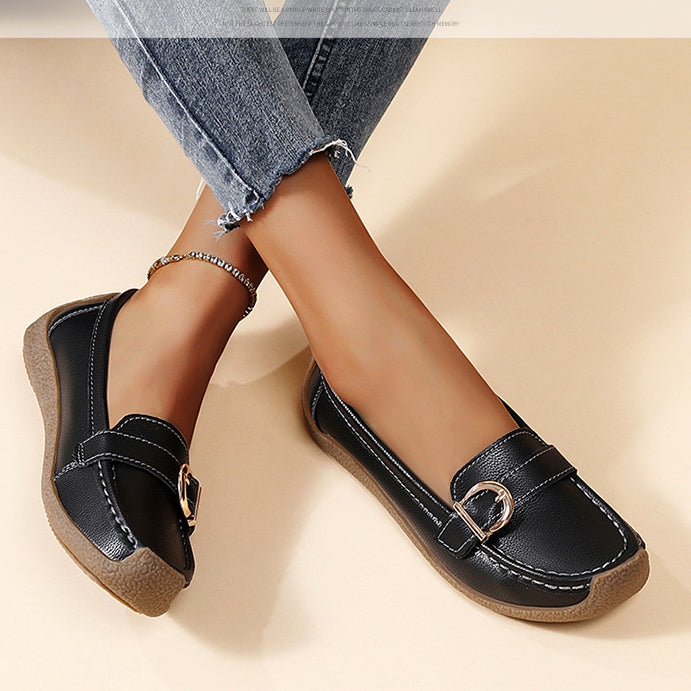 Mocasines planos grandes