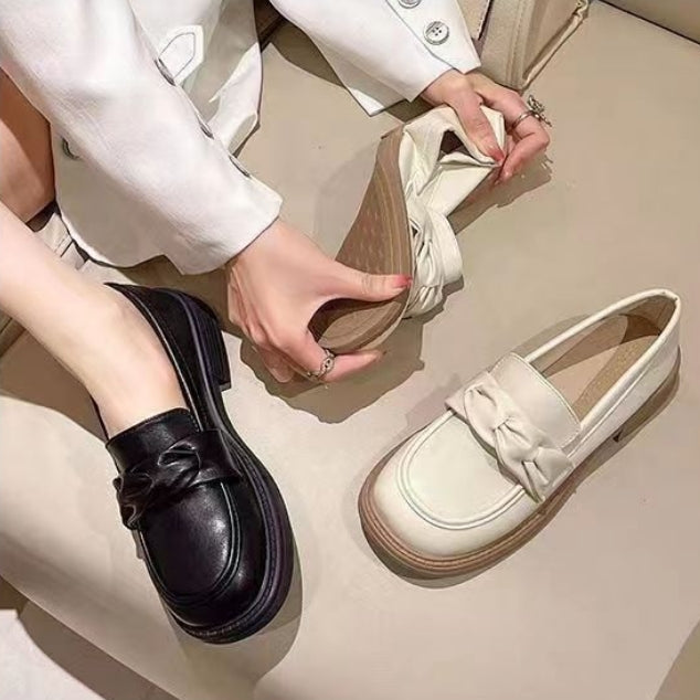 Zapatos planos de piel para las cuatro estaciones