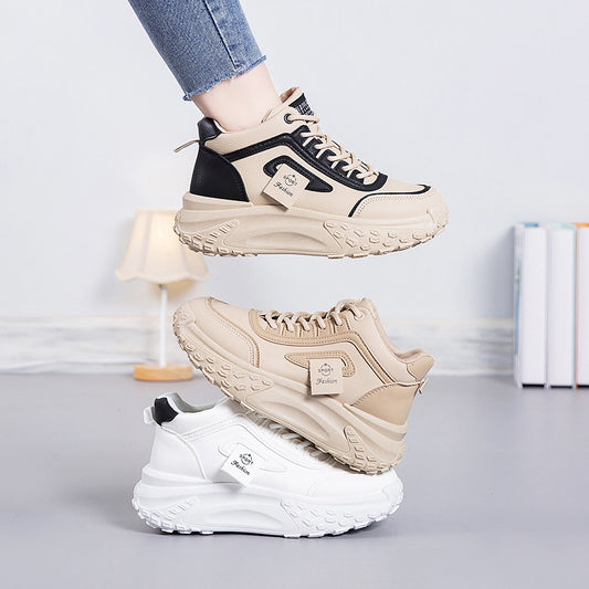🔥Zapatos con suela gruesa que aumentan la altura