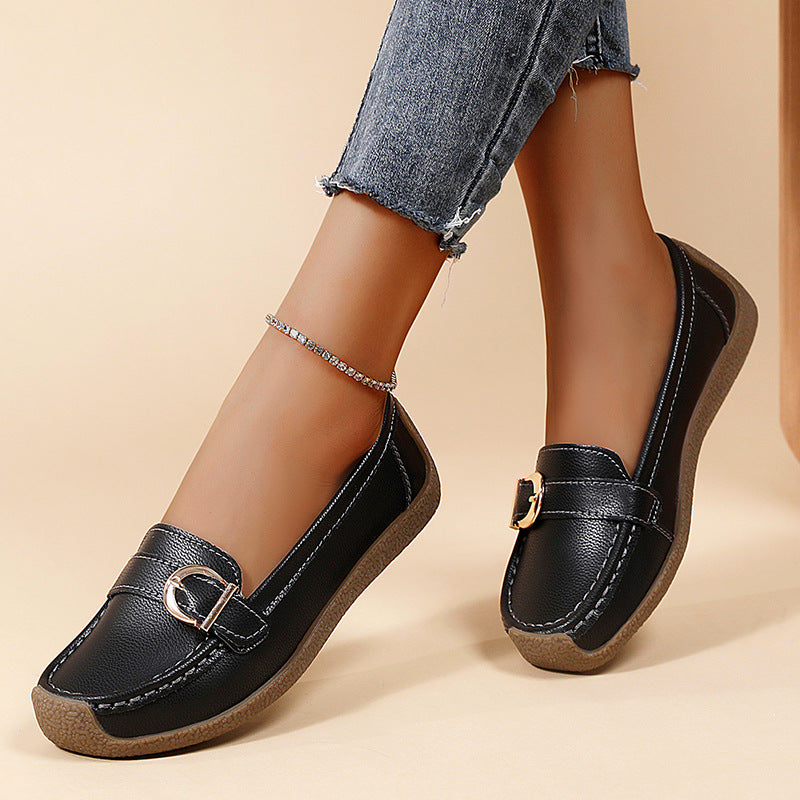 Mocasines planos grandes