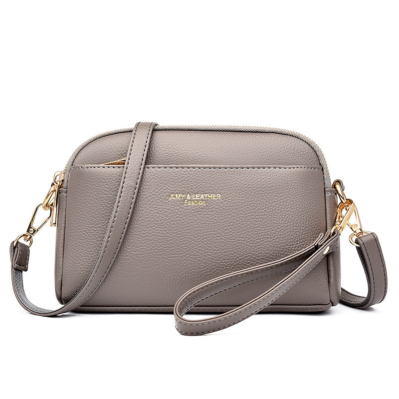 Bolso de mujer con doble compartimento y acabados de calidad