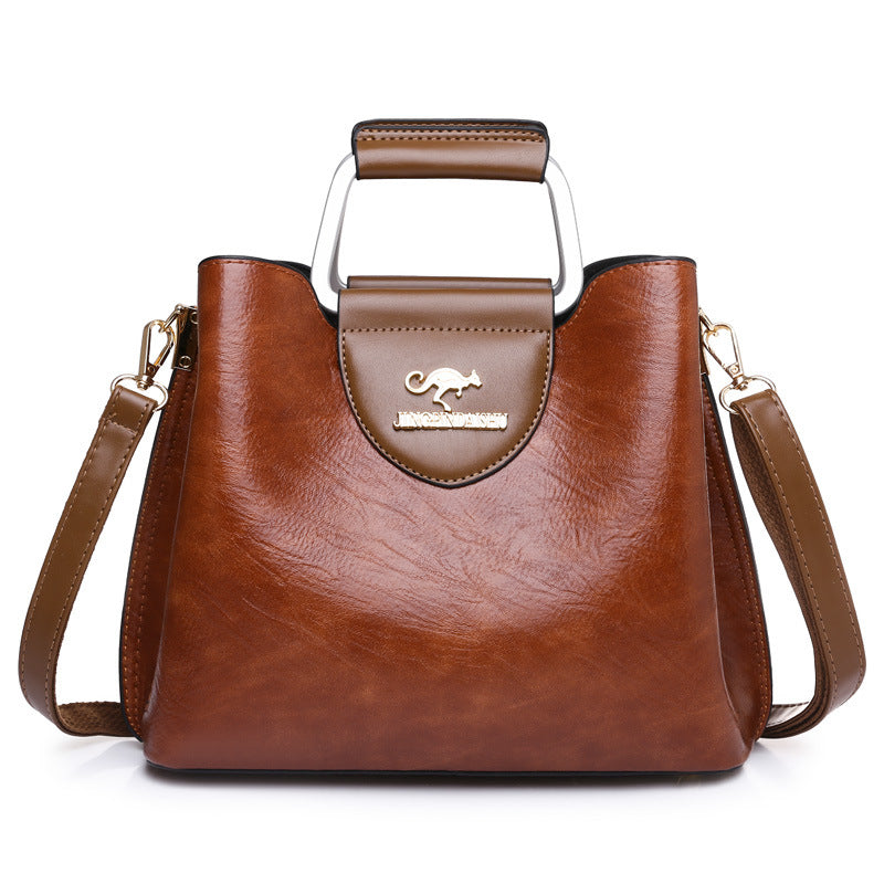 Bolso de piel suave