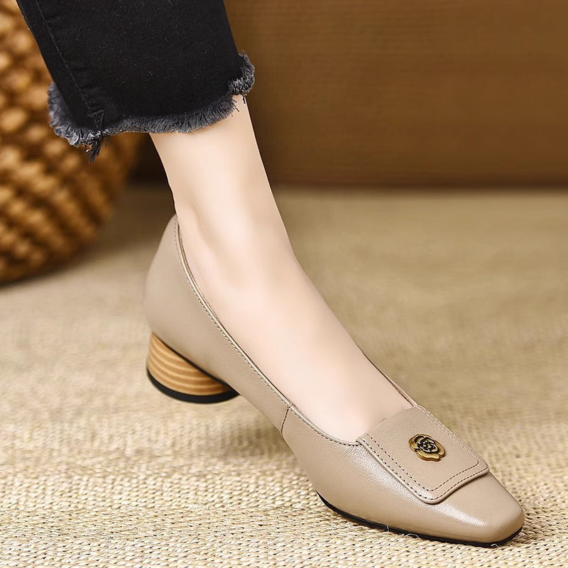 Zapatos Suaves y Cómodos de Piel para Mujer