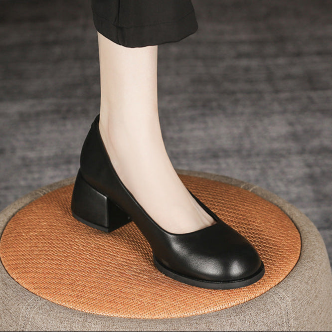 Zapatos Mary Jane de color liso