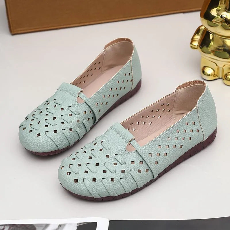 ¡Promoción! Zapatos casuales perforados y transpirables