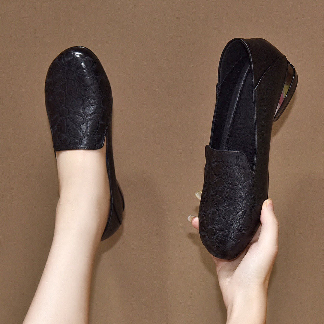 Zapatos de mujer estampados de moda 2025