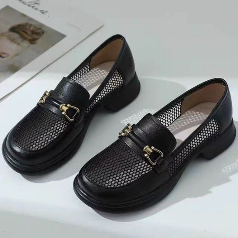 Mocasines transpirables de suela blanda