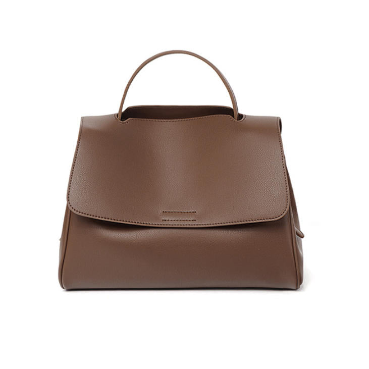 Bolso para mujer de piel auténtica con diseño minimalista