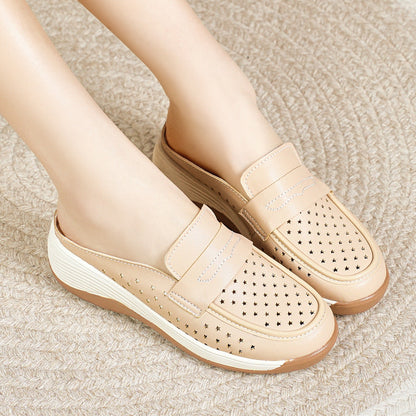 Zapatillas de verano con agujeros