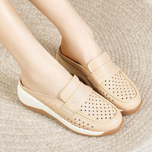 Zapatillas de verano con agujeros