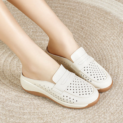 Zapatillas de verano con agujeros