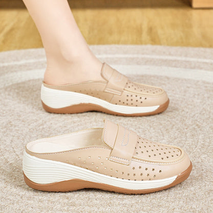 Zapatillas de verano con agujeros