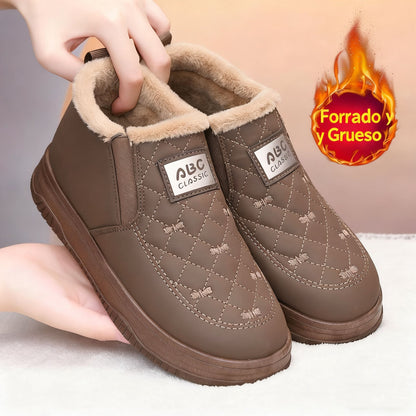 Botas de nieve informales- impermeables y antideslizantes