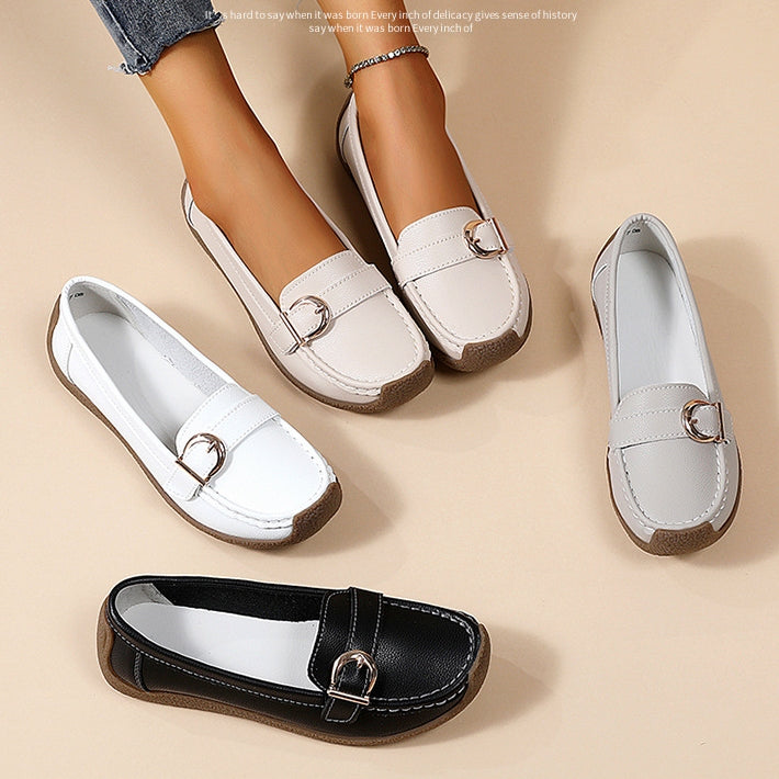 Mocasines planos grandes
