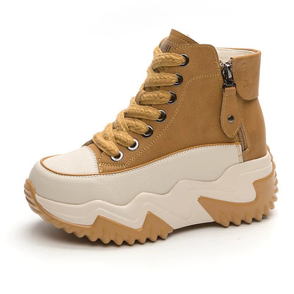 Zapatos casuales [altura aumentada] con suela gruesa.