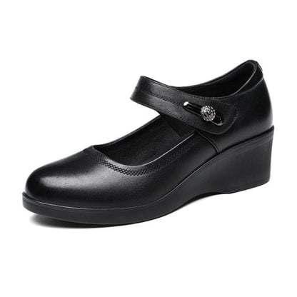 Zapatos de piel de suela blanda de alta calidad 2025