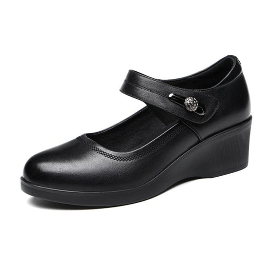 Zapatos de piel de suela blanda de alta calidad 2025