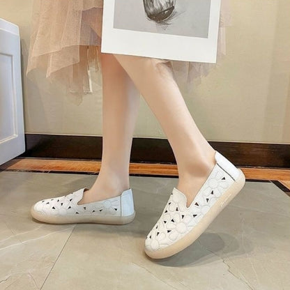 Zapatos planos de goma súper suaves
