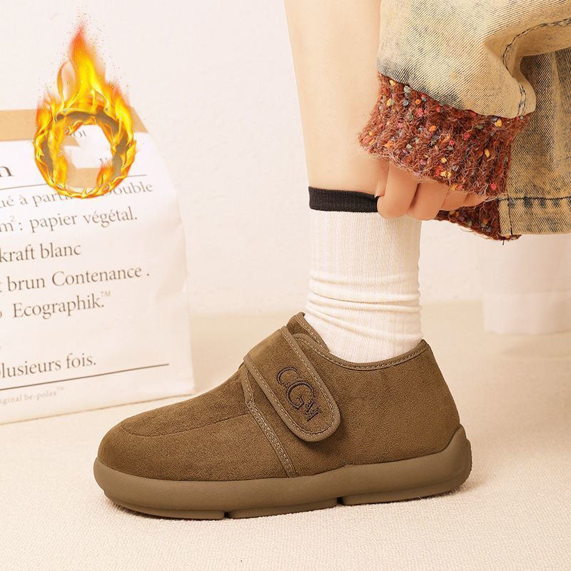 Zapatos retro de pelo para otoño/invierno