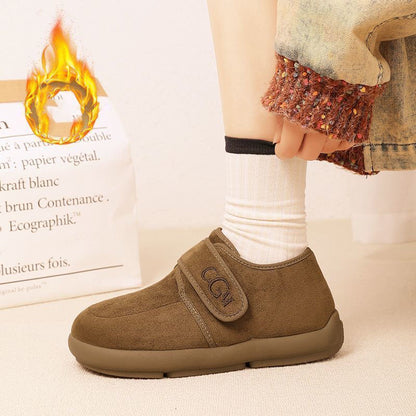 Zapatos retro de pelo para otoño/invierno