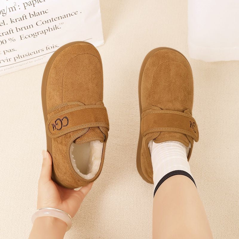 Zapatos retro de pelo para otoño/invierno