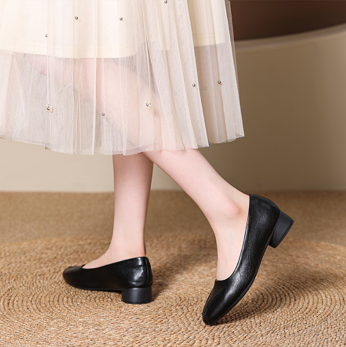 Zapatos de Piel Suaves y Cómodos para Mujer