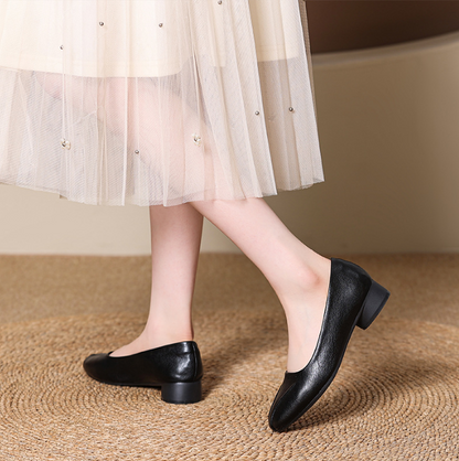 Zapatos de Piel Suaves y Cómodos para Mujer