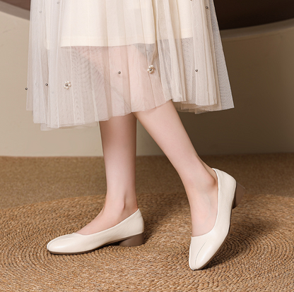 Zapatos de Piel Suaves y Cómodos para Mujer