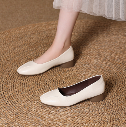 Zapatos de Piel Suaves y Cómodos para Mujer