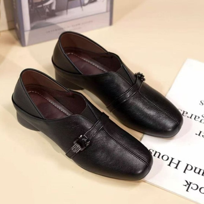 Zapatos de Piel Suave y Cómodos para Mujer