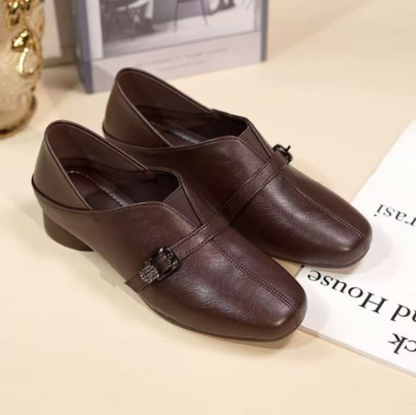 Zapatos de Piel Suave y Cómodos para Mujer