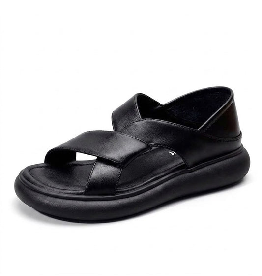 Sandalias de piel con suela suave