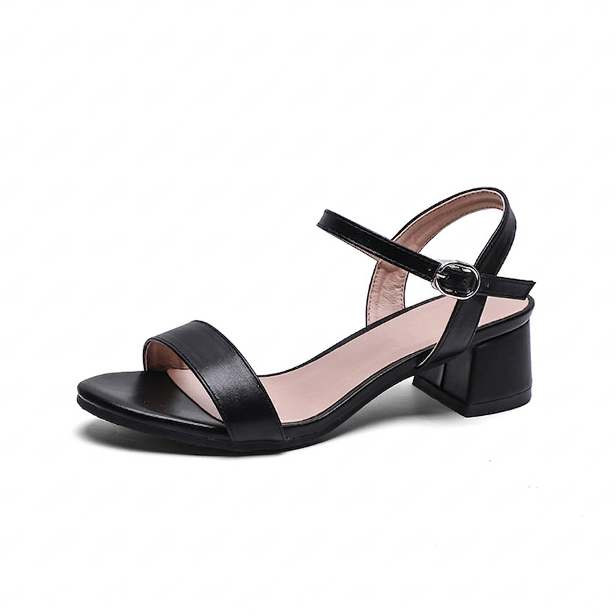 Sandalias de una tira de diseño sencillo