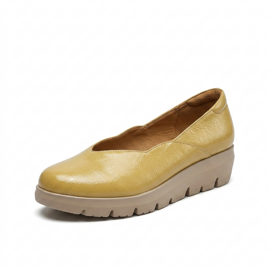 Zapatos de piel – tacón medio, 4 estaciones