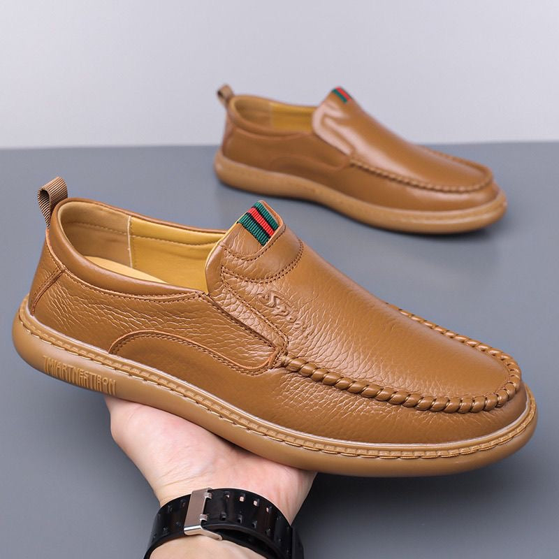 Zapatos de piel de vacuno transpirables para hombre