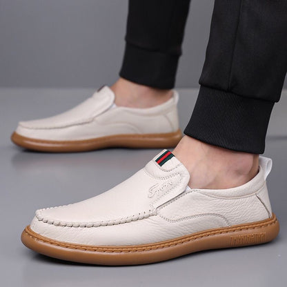 Zapatos de piel de vacuno transpirables para hombre