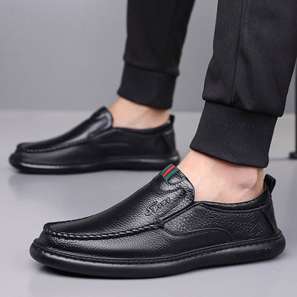 Zapatos de piel de vacuno transpirables para hombre