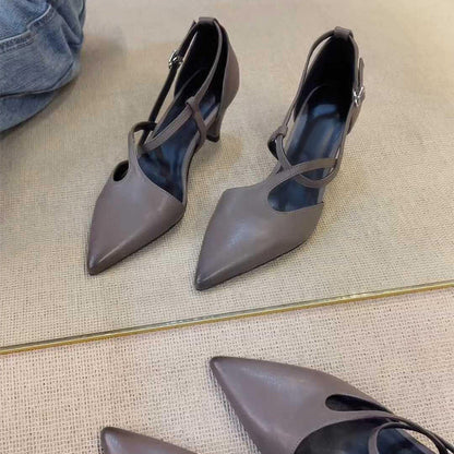 Tacones de diseño minimalista