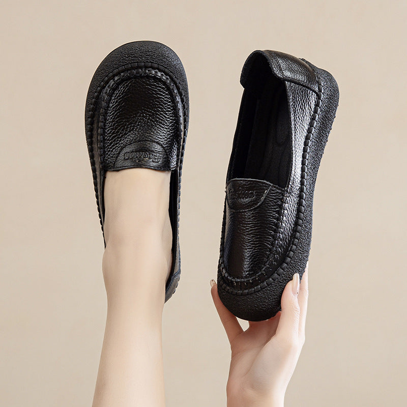 ¡Súper suaves! – Zapatos de piel genuina con suela de goma flexible