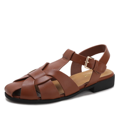 Sandalias tipo gladiador de estilo retro