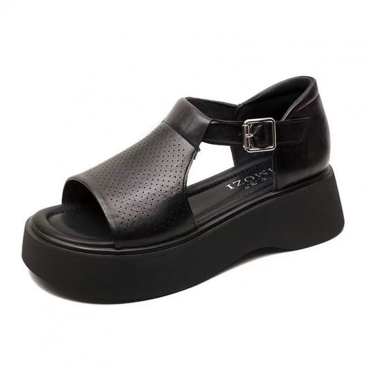 Sandalias gladiador con abertura en punta