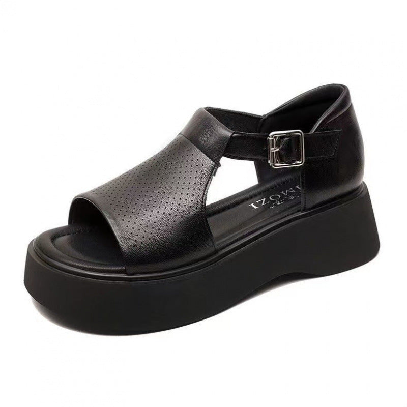 Sandalias tipo gladiador de plataforma – colección 2026