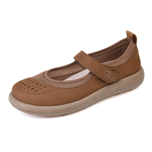Zapatos de piel – velcro, suela ligera