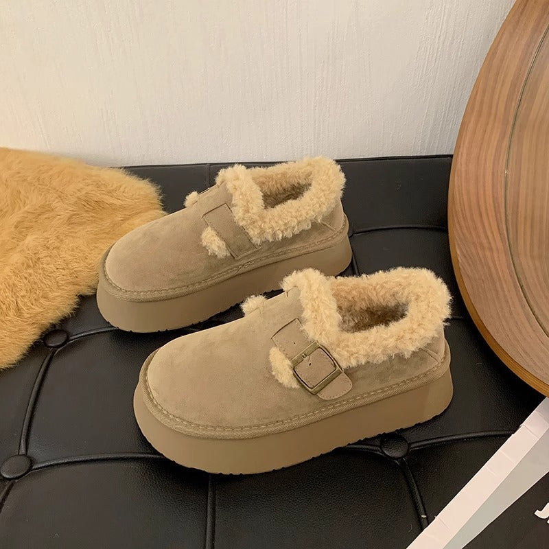 Birkenstocks con forro polar de invierno