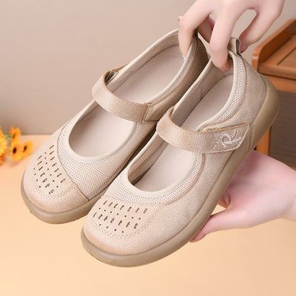 Zapatos de piel – velcro, suela ligera