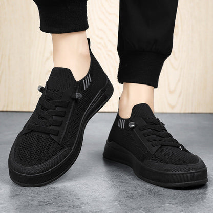 Zapatos masculinos nuevos zapatos de moda de boca poco profunda en primavera, zapatos de alta gama y zapatos casuales 2025