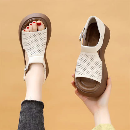 Sandalias tipo gladiador de plataforma – colección 2026