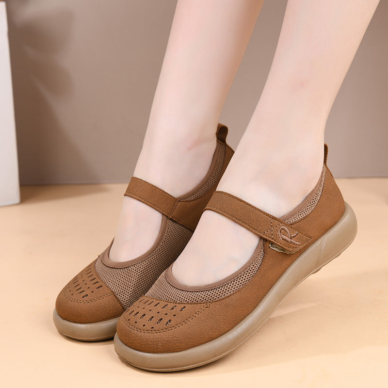 Zapatos de piel – velcro, suela ligera