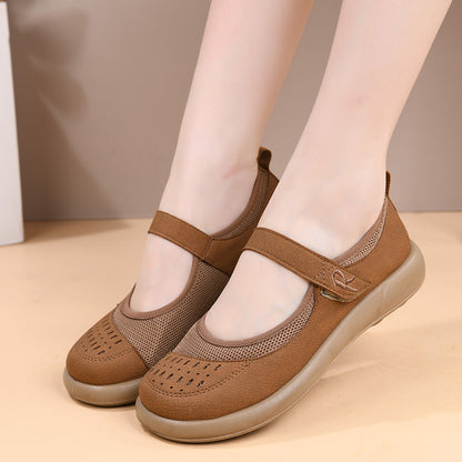 Zapatos de piel – velcro, suela ligera