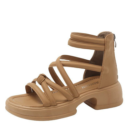 Sandalias gladiador – Suela suave y antideslizante2
